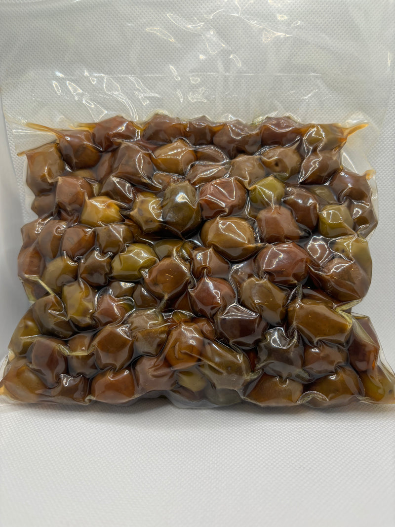 Sapfo – Mytilene Oliven in Nativem Olivenöl Extra (500 g)